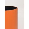 pflanzkuebel blumenkuebel rund aluminium orange new rondo 35x35 04