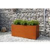 Truhlík MAXI, corten, šířka 60 cm, hnědý