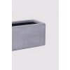 blumenkasten fensterbankkasten rechteckig fiberglas beton design grau 80 4
