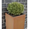 pflanzkuebel block cortenstahl 100 40 4