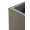pflanzkuebel block zink silber 80 4