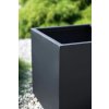 pflanzkuebel quadratisch anthrazit fiberglas 45x45 block 4