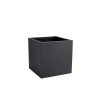 pflanzkuebel blumenkuebel block fiberglas anthrazit 40 40 3