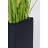pflanzkuebel blumenkuebel pflanzsaeule fiberglas anthrazit block 75x30 2