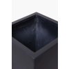 pflanzkuebel anthrazit rechteckig fiberglas block 100x30x30 5