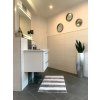 pflanzkuebel exklusiv magnum fiberglas silber hochglanz 80 badezimmer