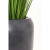 pflanzkuebel exklusiv pflanzgefaess bodenvase silber anthrazit seidenmatt fiberglas cavita 34x97 07