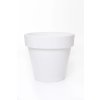 16797 1 kvetinac levanta plast vyska 54 cm bily