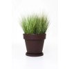 16866 5 kvetinac levanta plast vyska 72 cm hneda