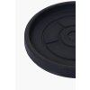 16881 2 miska pod kvetinac plato plast 47 cm antracit