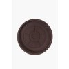 16932 1 miska pod kvetinac plato plast 60 cm hneda