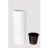 pflanzkuebel fiberglas weiss matt estra 35x35x90 05