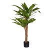 Umělá dracena DRAGO, plast, výška 110 cm, zelená