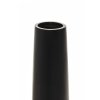 bodenvase fiberglas schmal schwarz matt isondra 13x100 04