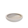 pflanzschale fiberglas creme plana 54x14 05