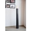 bodenvase standvase schwarz matt obelisk 120 4