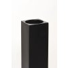 bodenvase standvase schwarz matt obelisk 120 8