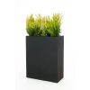 Květináč ELEMENTO, sklolaminát, šířka 59 cm, antracit