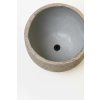 blumentopf erdgrau rafiot 25x21 07 4066147010735