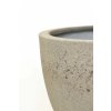 blumentopf fiberglas erdgrau viringo 42x36 04 4066147010728