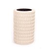 Moderní květináč BOTTEGA, výška 70 cm, krémová, outlet