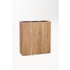 pflanzkuebel raumteiler blumenkuebel holz akazie braun rechteckig elemento 64x25x75 3