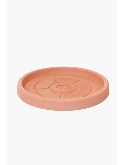 Miska pod kvetináč PLATO, plast, Ø 22 cm, natur