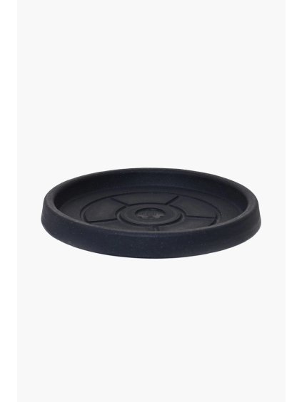 Miska pod kvetináč PLATO, plast, Ø 30 cm, antracit
