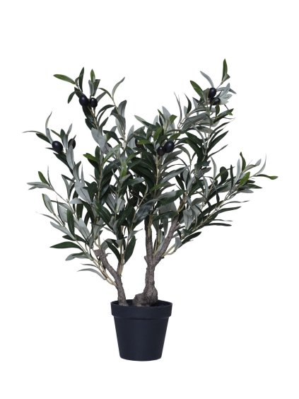 5410 umely olivovnik v kvetinaci oliveira plast vyska 60 cm oliveira