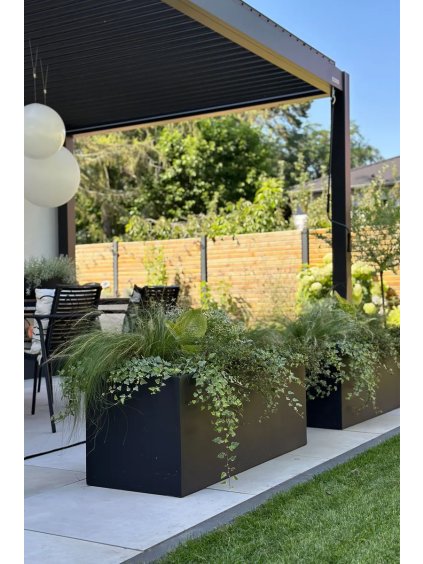 pflanzkuebel pflanztrog anthrazit terrasse garten maxi 120x45x45 01