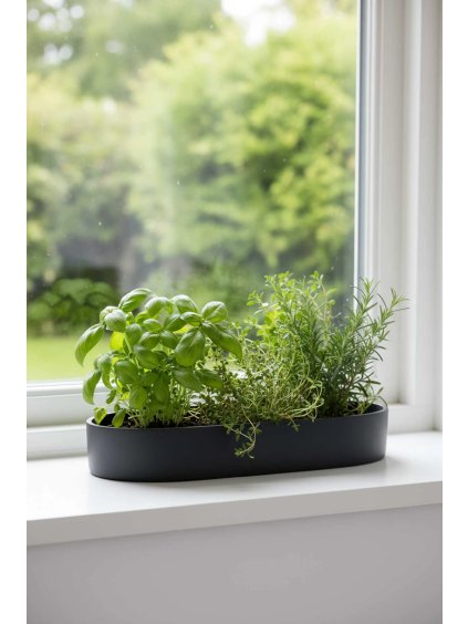 dekoschale fiberglas anthrazit solena 35x20x5 ki 03 4066147011237