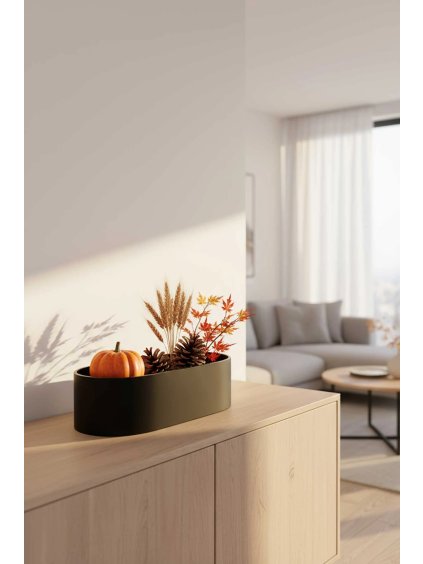 dekoschale fiberglas anthrazit solena 35x20x10 ki 01 4066147011206