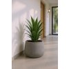 blumentopf fiberglas vesuvgrau girar 31x27 ki 01 4066147011282