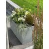 blumenkuebel pflanztrog maxi fiberglas beton design grau garten 100 03