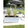 pflanzkuebel pflanztrog maxi fiberglas weiss garten terrasse 120 2