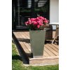 Kvetináč CLASSIC, výška 70 cm, brúsený nerez