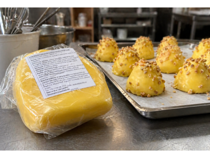 Citronová elastická poleva