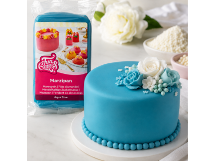 Modrý marcipán Aqua Blue 250 g