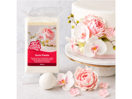 Bílá gum pasta FunCakes 250 g