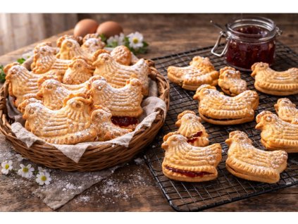 slepičky formičky na cukroví