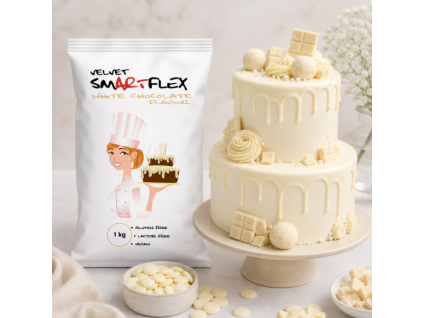 SmartFlex Velvet Bílá čokoláda 1 kg