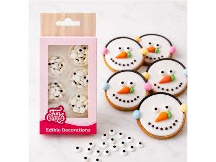 Cukrová očička FunCakes 64 ks