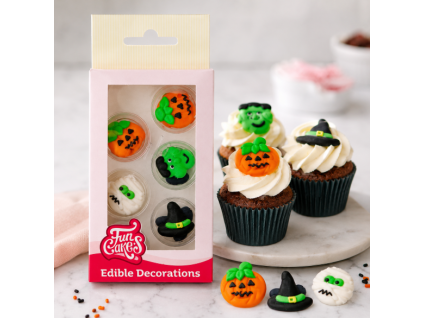 Halloween cukrové dekorace FunCakes 12 ks