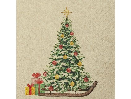 Vánoční stromeček ubrousky 642202