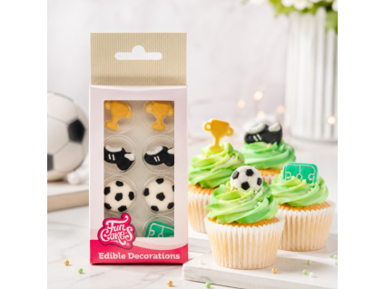 Fotbalová cukrová dekorace FunCakes
