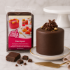 Tmavě hnědý marcipán FunCakes 250 g