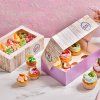 Krabice na muffiny a cupcakes s vložkou