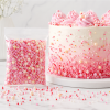 Pink Pearl cukrové perličky růžové