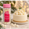 Bílé cukrové kuličky Mimosa FunCakes 7 mm 45 g