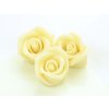 Velké bílé marcipánové růže 12080